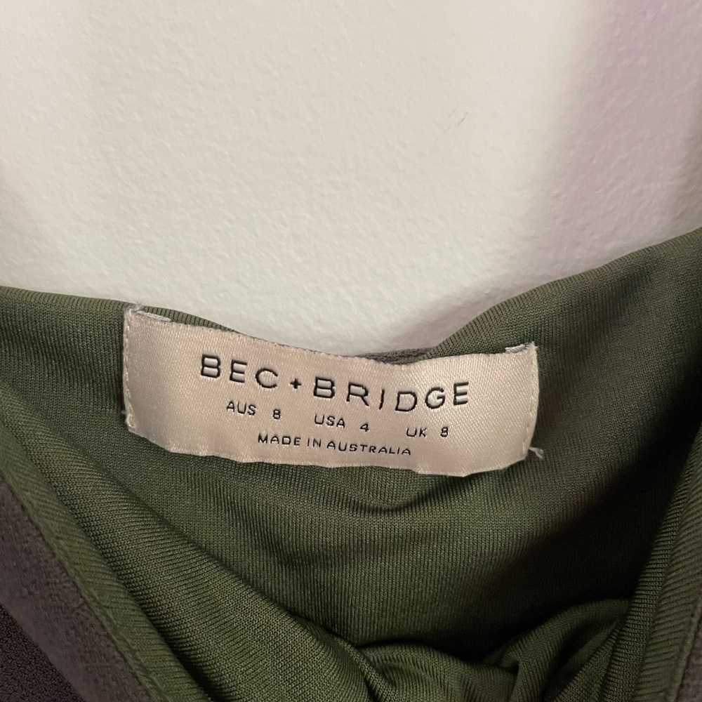 Bec & Bridge Amelie Cup Midi Dress Size 4 - Picture 5 of 9